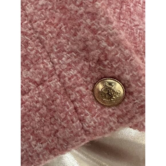 J.Crew Collection Cropped Boucle Lady Jacket Mario Bellucci® BJ941 Pink 16 - Picture 10 of 16